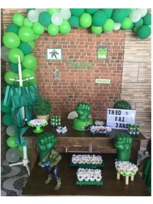 Best Parti 100 Adet 12 Inç Koyu Yeşil Açık Yeşil ve Beyaz Metalik Balon + 5 mt Balon Zinciri Doğum Günü