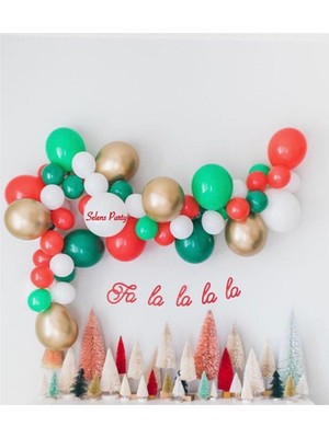 Best Parti Yılbaşı Konsept Balon Zincir Yeni Yıl Süslemeleri