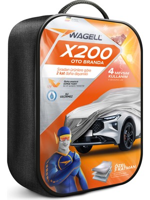 Wagell Hyundai Tucson 2021 ve Sonrası Uyumlu X200 Oto Branda