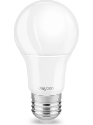 Braytron 9W LED Ampul E27 3000K Gunışığı Işık BA13-00920