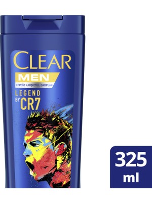 Clear Men Kepeğe Karşı Etkili Şampuan Legend By Cr7 Cristiano Ronaldo 325 ml