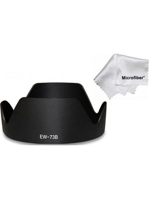 Canon Ef-S 18-135MM F3.5-5.6 Is Lens Için EW-73B Parasoley - Ters Takılan Model