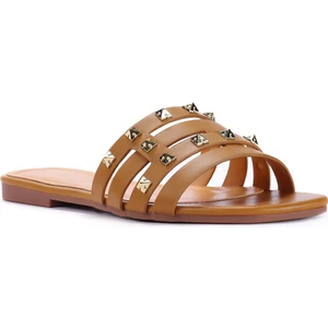 Nine West Ilıora 2fx Camel Kadın Düz Terlik