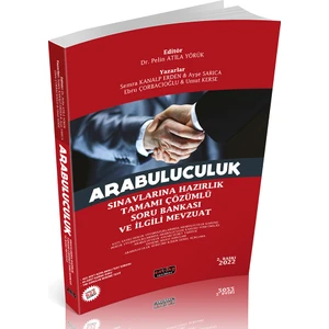 Savaş Yayınevi Arabuluculuk Sınavlarına Hazırlık Soru Bankası Pelin Atila Yörük 2022