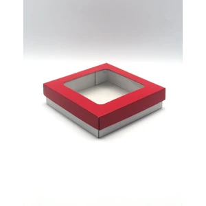 Feza Kutu 23X23X6 Pencere Kapaklı Hediyelik Kutu (10 Adet)