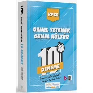 CBA Akademi KPSS  Genel Yetenek Genel Kültür 10 Deneme Video Çözüm