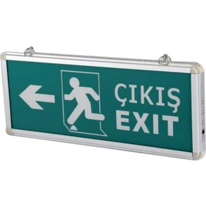 Acil Çıkış Armatürü Ledli Çıkış Exit Sağ Sol CT-9170