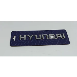 Hyundai Bagaj Yazısı Etiket