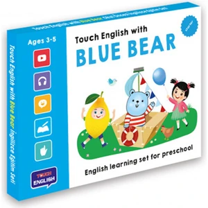 Touch English With Blue Bear Ages 3-5