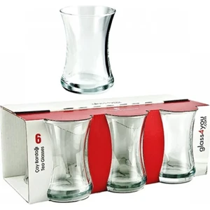42461 6'lı Çay Bardağı