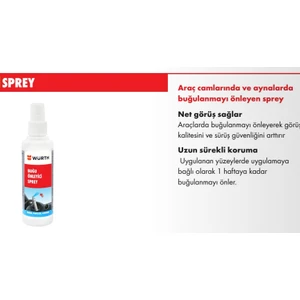Buğu Önleyici Sprey 150 ml