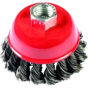 Burgulu Çanak Fırça 75 mm