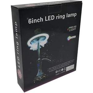 Renkli LED Nargile Işıkları Uzaktan Kumanda Cachimba Aksesuarları ile Nargile Halka Lambası Mıknatıs Adsorpsiyon Gösterir (Yurt Dışından)