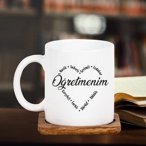 Kitaplı Hediye Öğretmenler Günü Hediyesi Kupa