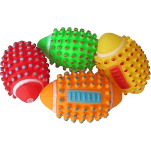 Esilay Shop Renkli Kedi Köpek Isırma Topu Sesli