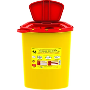 1 3 Lt Tıbbi Atık Kutusu 10 Adet TA00130