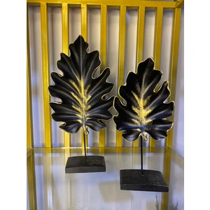 Vitrin Dekor Home Vitrindekorhome 2 Li Yaprak Dekor