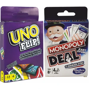 Monopoly & Uno Flipy 2'si Bir Arada