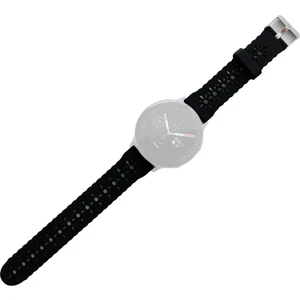 Samsung Galaxy Watch Active2 40MM Silikon Delikli Baskılı Kayış (Yurt Dışından)