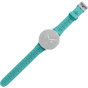 Samsung Galaxy Watch Active2 40MM Silikon Delikli Baskılı Kayış (Yurt Dışından)