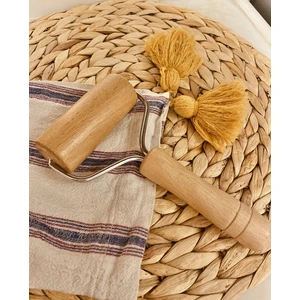 Ahşap Saplı Hamur Açma Rulosu Pizza Börek Şekillendiricisi