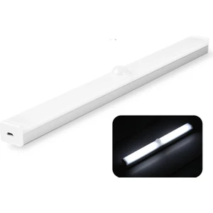 LED Insan Vücudu Indüksiyon Işığı Akıllı Otomatik Kablosuz Gece Lambası Uzun Şerit Şarj Mutfak Dolabı Dolap Işık Şeridi 30CM