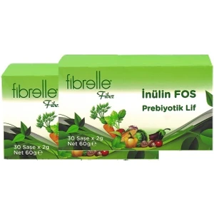 Inülin Fos Prebiyotik Lif 2 gr Saşe 30 Adet Kutu 2 Adet