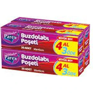 Buzdolabı Poşeti Büyük Boy 4 Al 3 Öde-Yeni