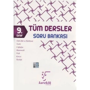 Karekök Yayıncılık  9. Sınıf Tüm Dersler Soru Bankası