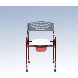 Katlanabilir Yükseklik Ayarlı Hasta Tuvalet Sandalyesi