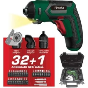 PSD2224 Multi Kafalı Şarjlı Tornavida Seti