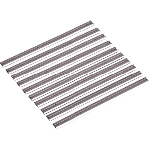 Guangdong Spirit 10 Adet Tersinir Yüksek Hızlı Çelik Planya Bıçakları 82MM x 5.5mm Yumuşak Sert Woods Kesmek Için Kat-Ahşap Tahta Ağaç Işleme Güç Aracı