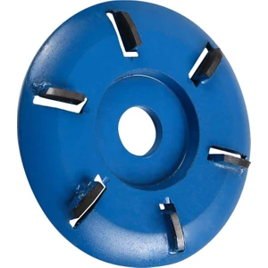 Guangdong Spirit Ahşap Oyma Diski Freze Diski 90MM Çap 16MM Çap Açılı Taşlama Eki 6 Diş Ağaç Işleme Turbo Aracı