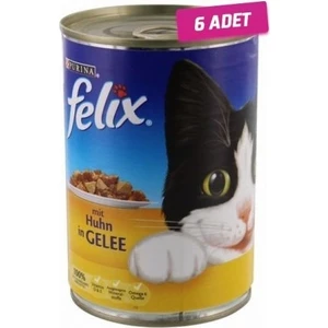 Tavuklu Konserve Kedi Mamasi 400 gr 6'lı
