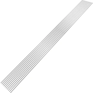 Guangdong Spirit 50 Adet 2mm x 500mm Alüminyum Kaynak Teli - Gümüş (Yurt Dışından)