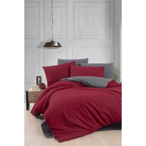 Pabricca Collections Ranforce Çift Kişilik Nevresim Takımı Bordo Siyah