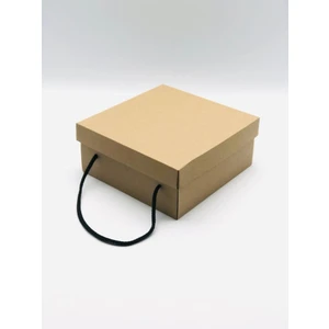Feza Kutu 23X23X10 Kraft Çok Amaçlı Kutu Karton Kutu (10 Adet)