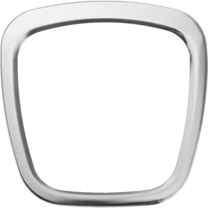 Araba Direksiyon Merkezi Logo Trim Audi A1 A3 A4L B6 B7 B8 8 P C7 Gümüş (Yurt Dışından)