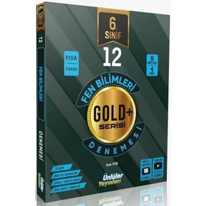 Ünlüler Yayınları 6. Sınıf Fen Bilimleri 12 Deneme Yni