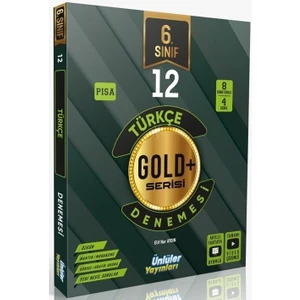 Ünlüler Yayınları 6. Sınıf Türkçe 12 Deneme Yni