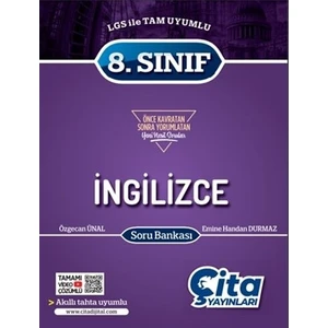 Çita Yayınları 8. Sınıf LGS Ingilizce Soru Bankası