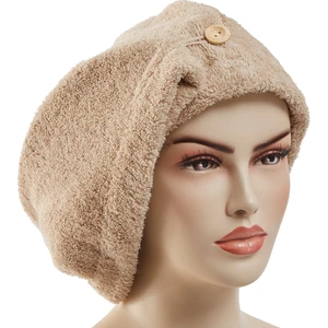 OrganikSaç Havlu/Bone Bej