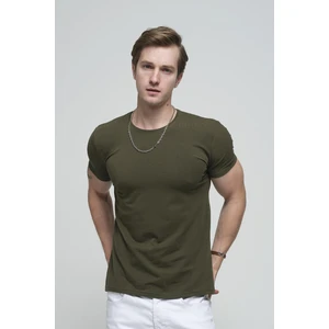 Ftx Slim Fit Bisiklet Yaka Erkek Basic Tshirt