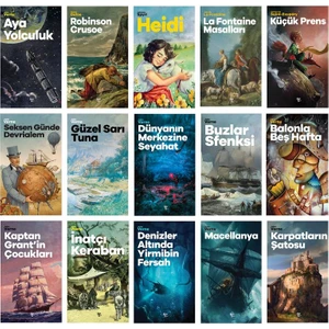 Çok Sevilen Çocuk Romanları Seti - 15 Kitap