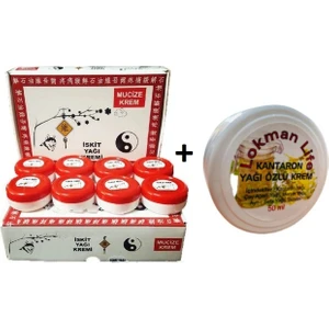 Lokman Life Iskit Yağı Kremi Iskit Kremi 8 Li Kutu 8X50ML 1 Adet Lokmanlife Saf Kantaron Kremi