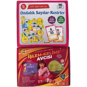 Işlem Kelime Avcısı+Dört Işlem Kartlar Ondalık Sayılar Kesirler