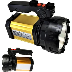 Silver Toss El Feneri Projektör+Işıldak Şarjlı 25 Watt ST-8100L