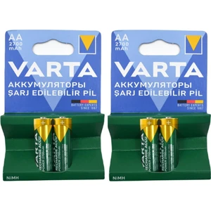 57063 2700 Mah Şarjlı Aa Kalem Pil 4'lü