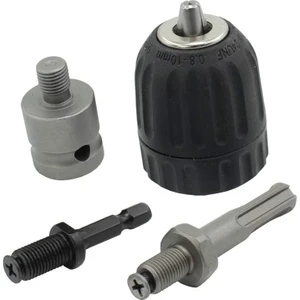 Guangdong Spirit 0.8-10MM Hassas Anahtarsız Matkap Chuck Dönüştürücü 3/8ınch- 24UNF Sds-Plus Altıgen Şaft Soketli Hızlı Değiştirme Adaptörü
