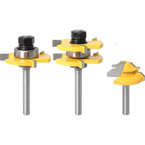 Guangdong Spirit 6mm Şaft Eşleşen Dil ve Oluk Yönlendirici - Sarı (Yurt Dışından)